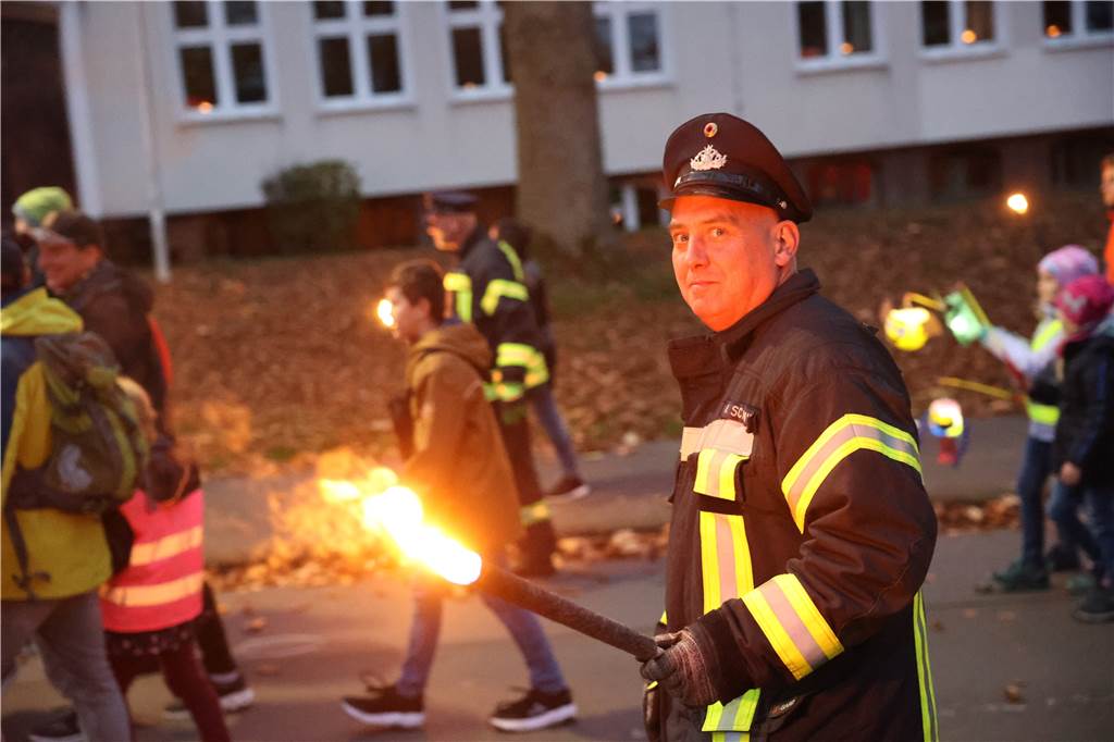 Eindrücke vom Martinsumzug in Bork. 