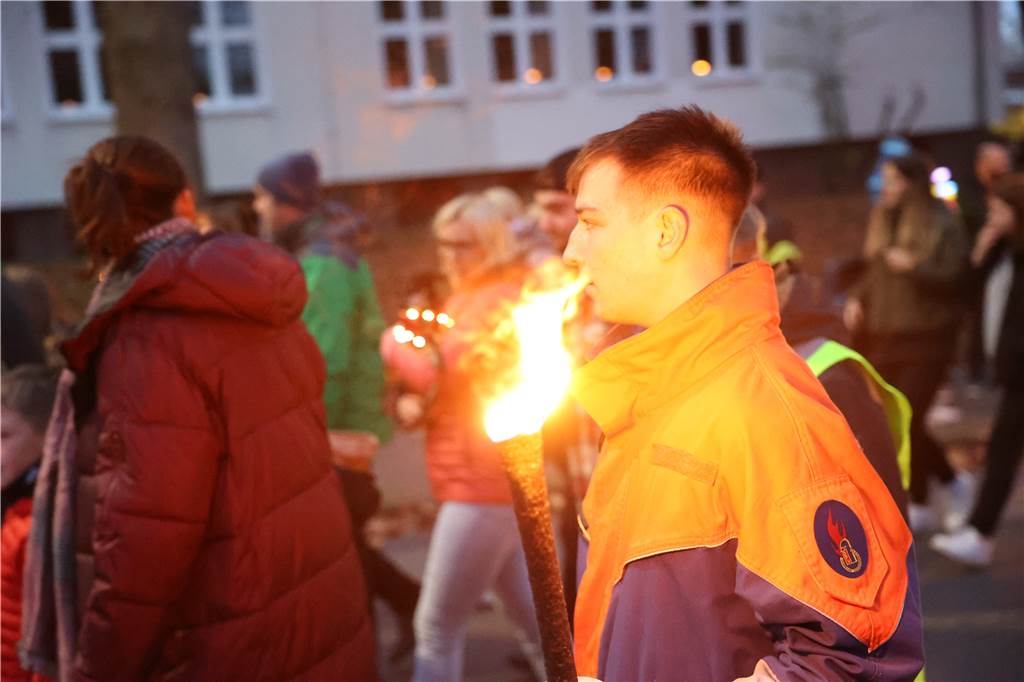 Eindrücke vom Martinsumzug in Bork. 