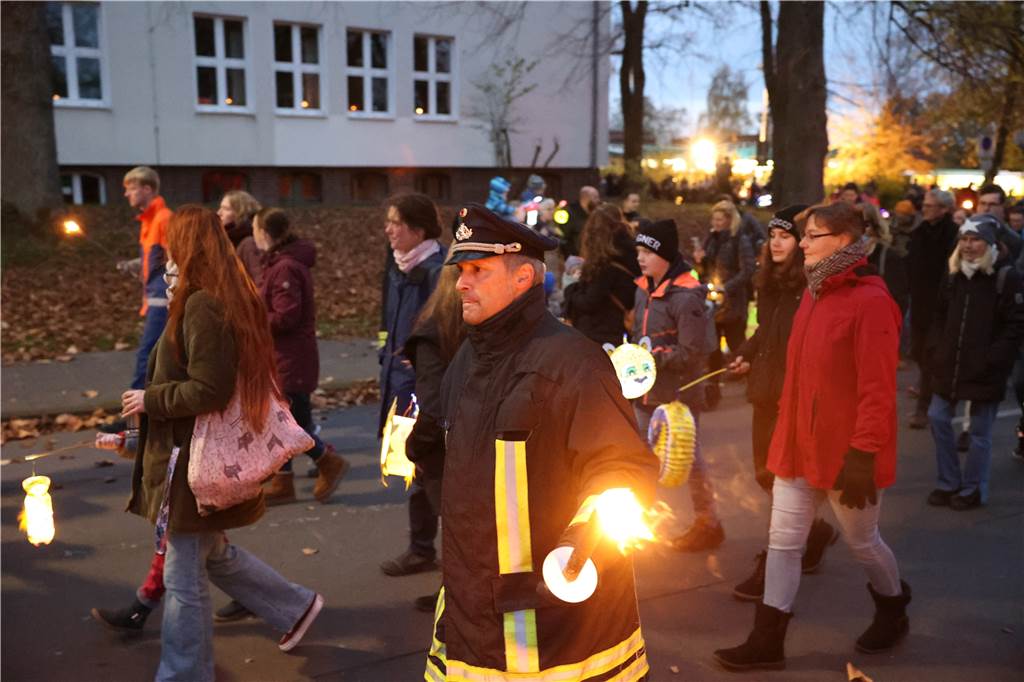 Eindrücke vom Martinsumzug in Bork. 