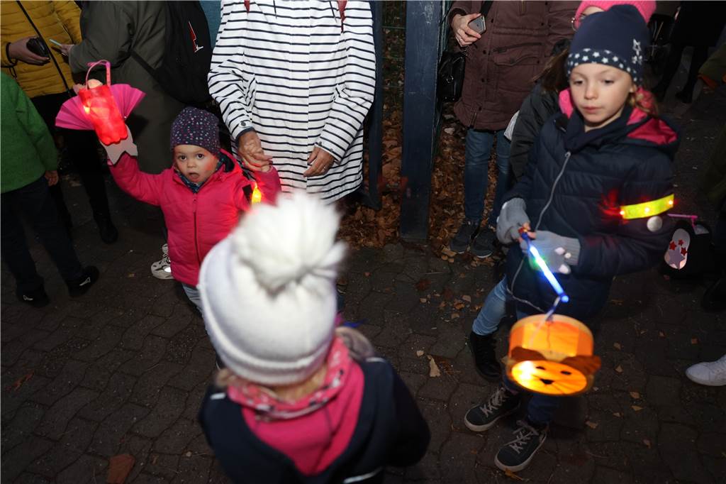 Eindrücke vom Martinsumzug in Bork. 