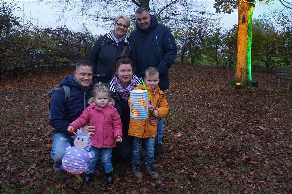 Eindrücke vom Martinsumzug in Herbern am Freitag (15. November).
