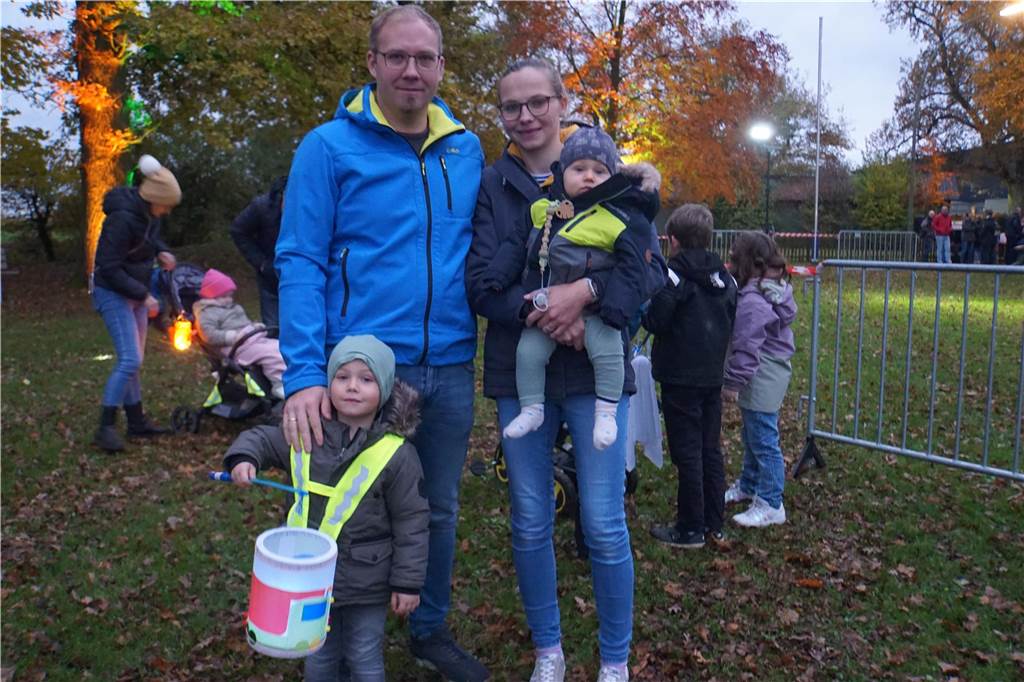 Eindrücke vom Martinsumzug in Herbern am Freitag (15. November).