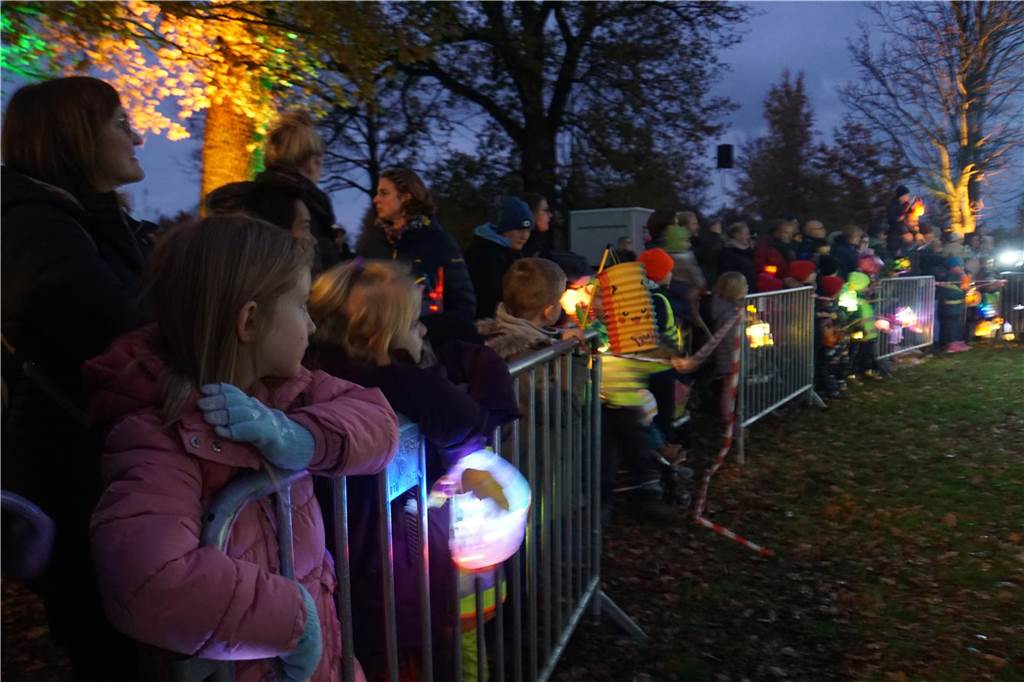 Eindrücke vom Martinsumzug in Herbern am Freitag (15. November).
