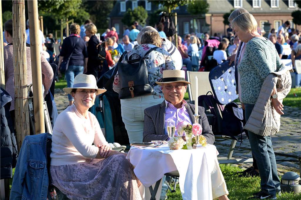Eindrücke vom Open-Air-Konzert am Schloss Nordkirchen