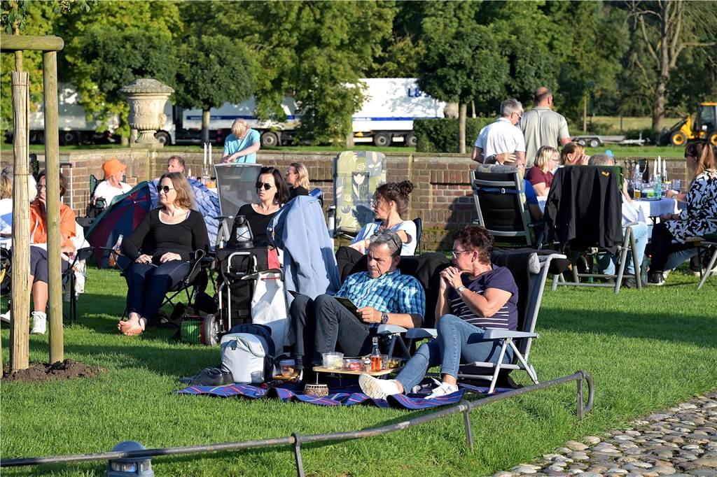 Eindrücke vom Open-Air-Konzert am Schloss Nordkirchen