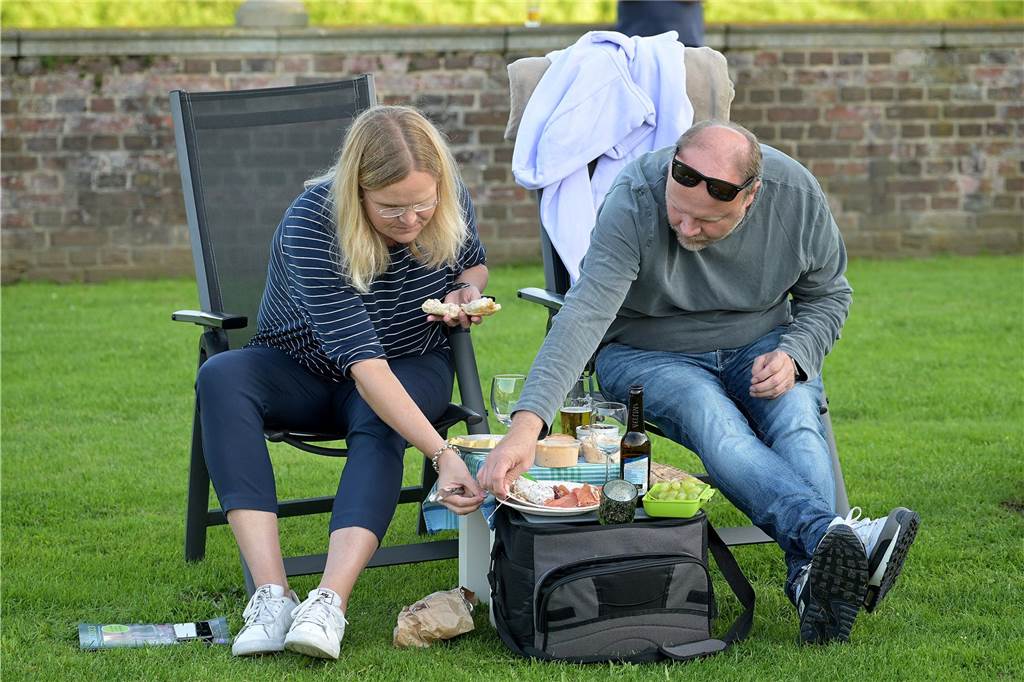 Eindrücke vom Open-Air-Konzert am Schloss Nordkirchen