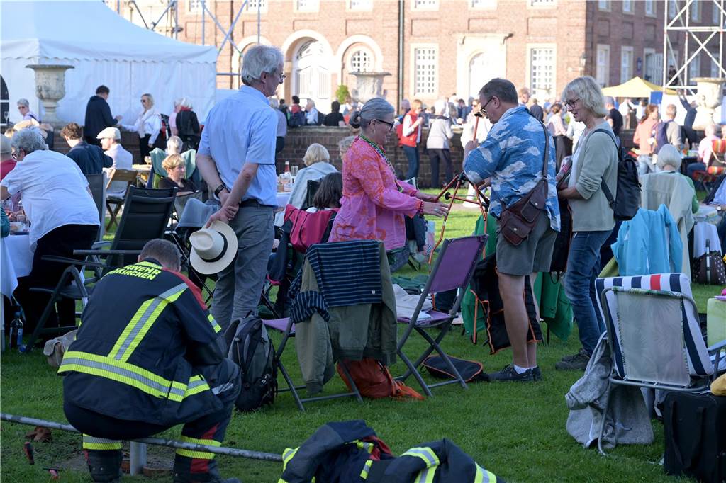 Eindrücke vom Open-Air-Konzert am Schloss Nordkirchen