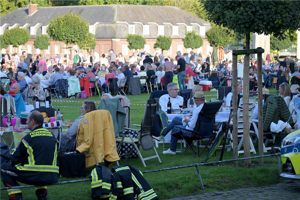 Eindrücke vom Open-Air-Konzert am Schloss Nordkirchen