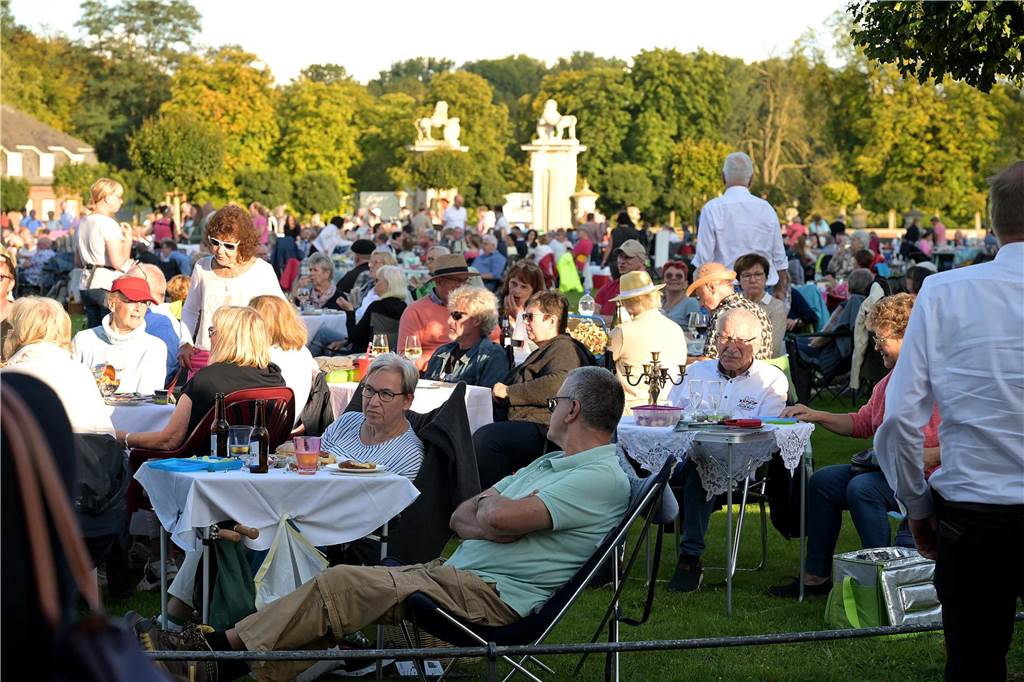 Eindrücke vom Open-Air-Konzert am Schloss Nordkirchen