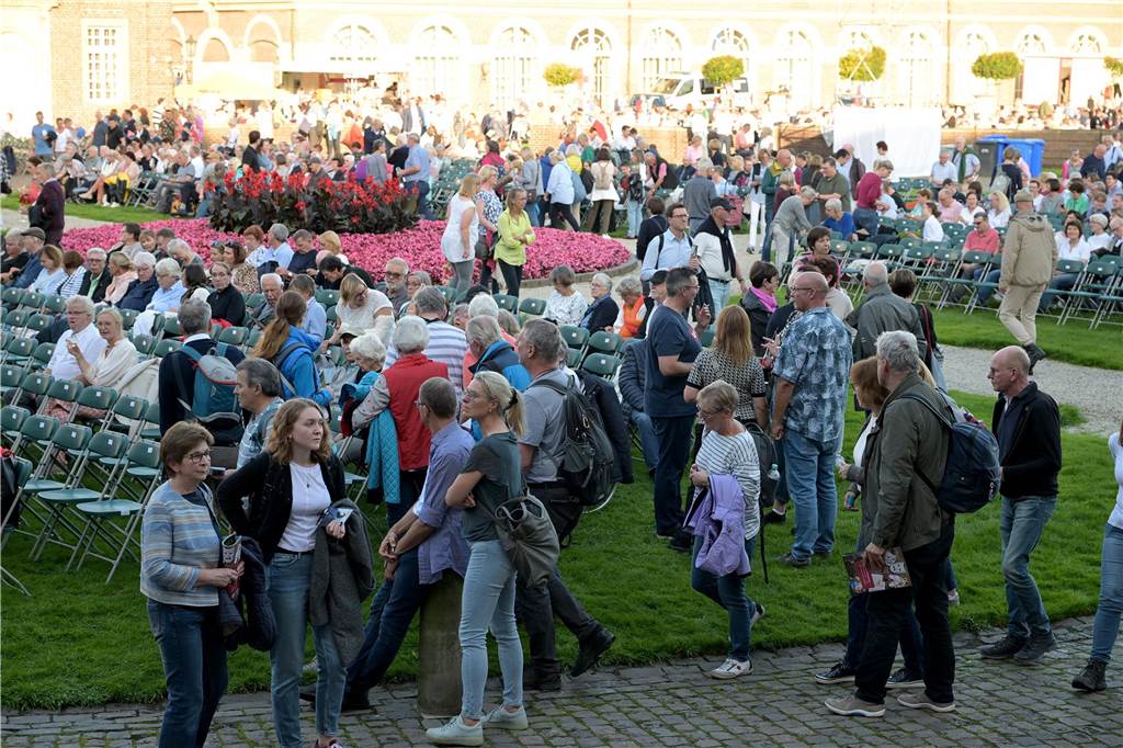 Eindrücke vom Open-Air-Konzert am Schloss Nordkirchen