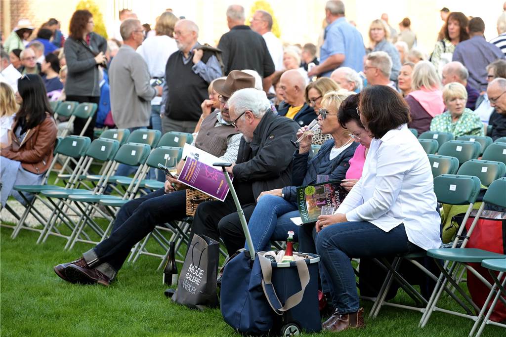 Eindrücke vom Open-Air-Konzert am Schloss Nordkirchen