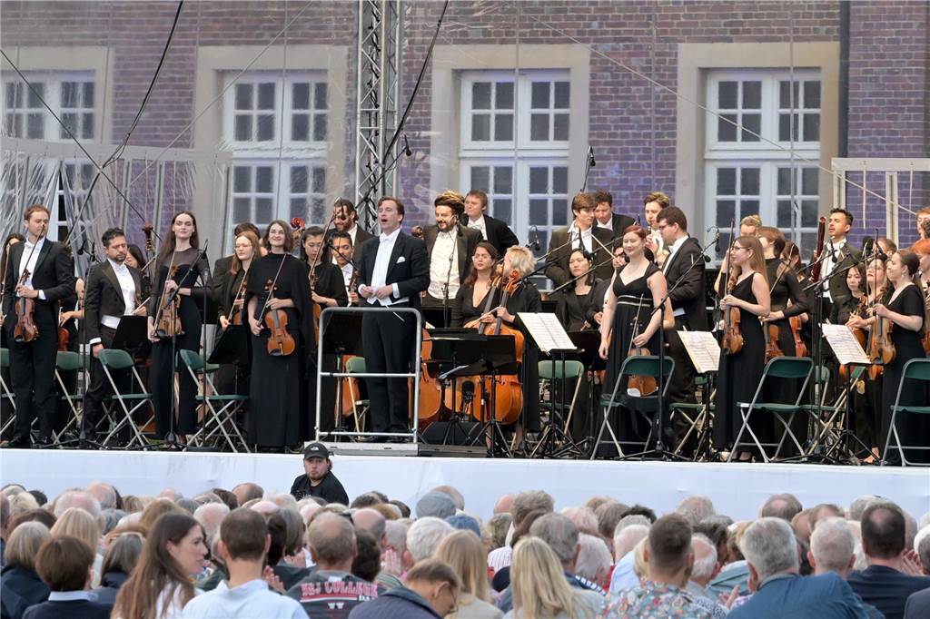 Eindrücke vom Open-Air-Konzert am Schloss Nordkirchen