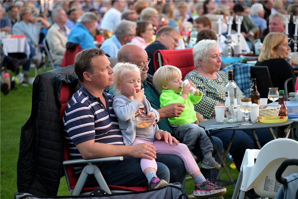 Eindrücke vom Open-Air-Konzert am Schloss Nordkirchen