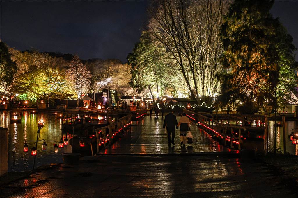 Lichter-Weihnachtsmarkt Fredenbaum 2022 in Dortmund