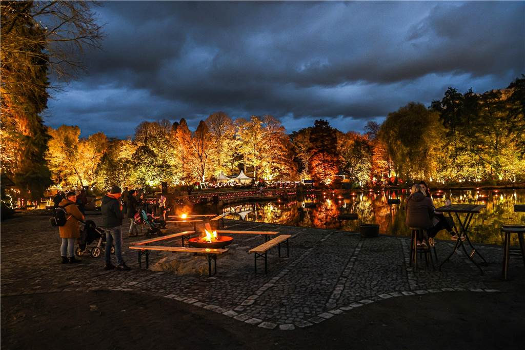 Lichter-Weihnachtsmarkt Fredenbaum 2022 in Dortmund