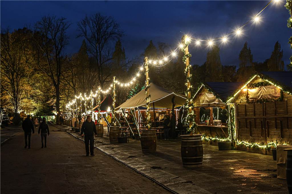 Lichter-Weihnachtsmarkt Fredenbaum 2022 in Dortmund