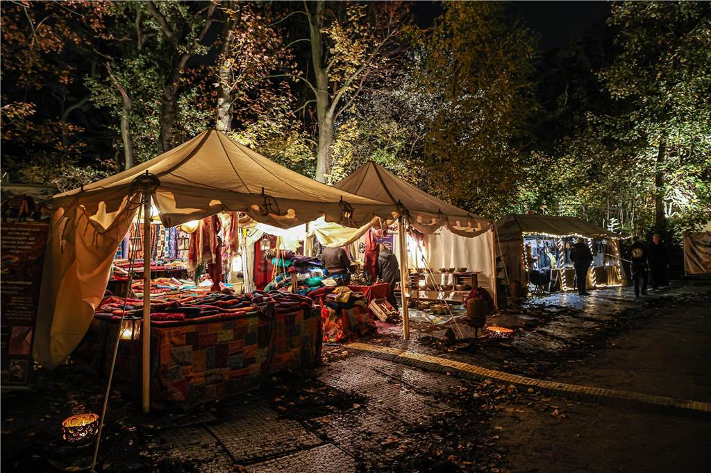 Lichter-Weihnachtsmarkt Fredenbaum 2022 in Dortmund