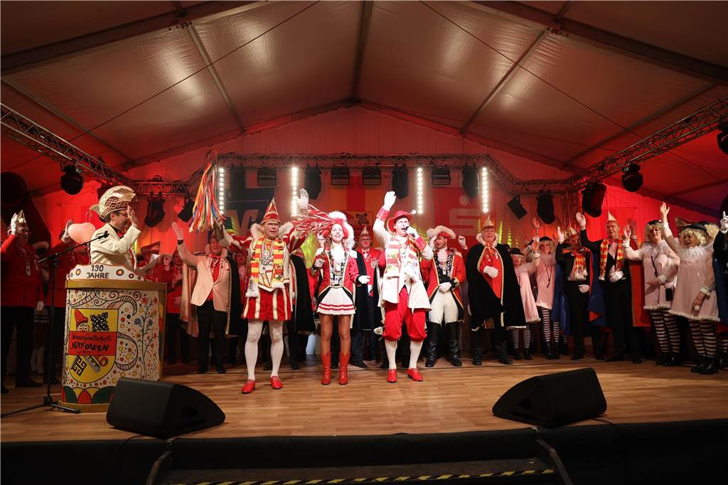 Super Stimmung beim Karneval in Olfen: Über 100 Bilder vom Prinzenball Eindrücke vom Prinzenball in Olfen am Sonntagabend