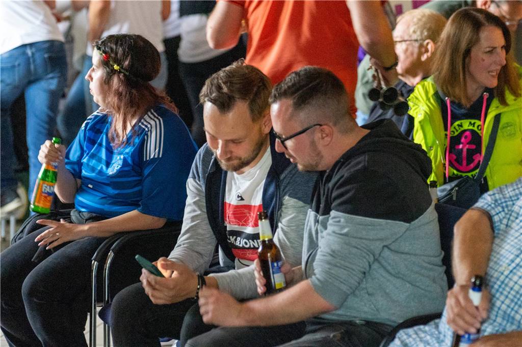 Eindrücke vom Public Viewing in Selm am Freitagabend (5. Juli).
