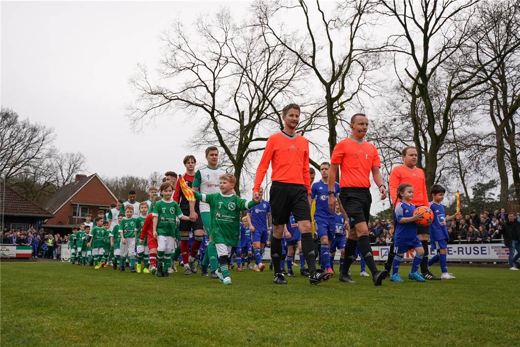 Eindrücke vom Rückspiel zwischen FC und Vorwärts Epe in der Landesliga