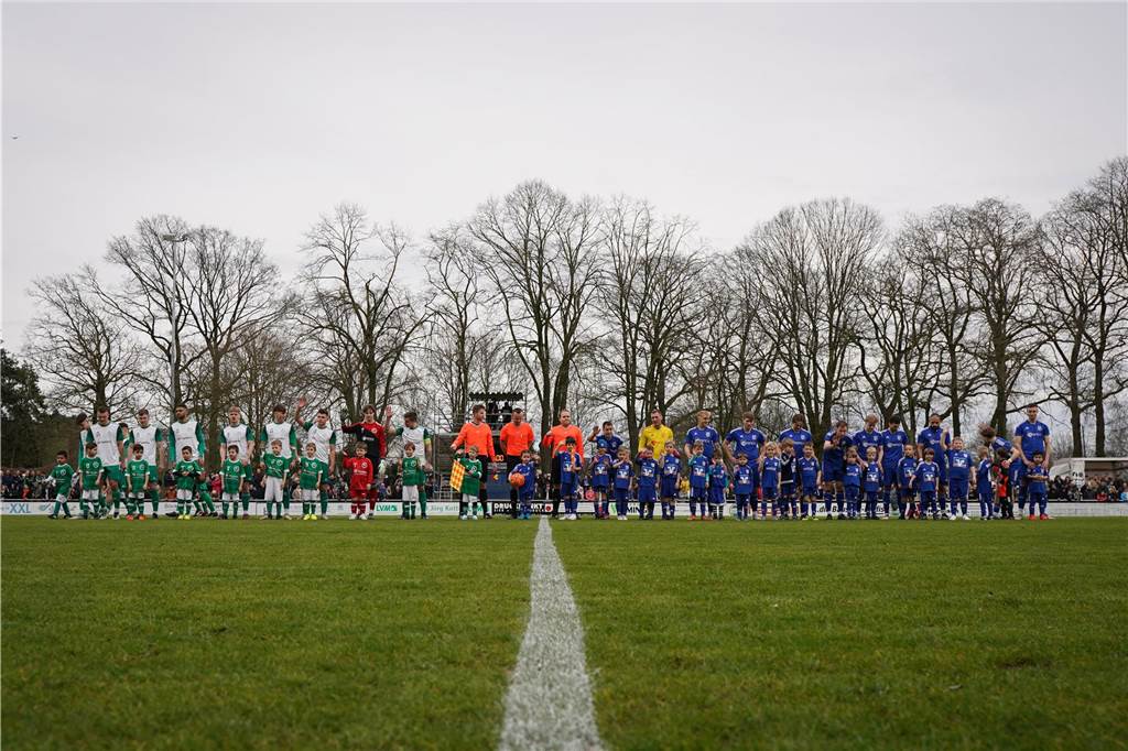 Eindrücke vom Rückspiel zwischen FC und Vorwärts Epe in der Landesliga