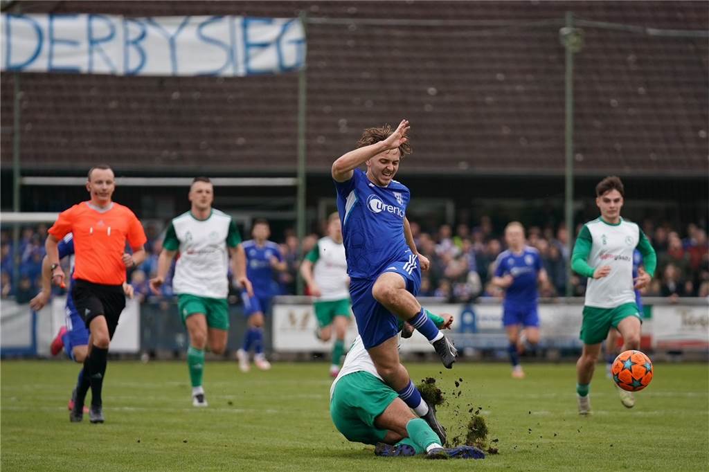 Eindrücke vom Rückspiel zwischen FC und Vorwärts Epe in der Landesliga