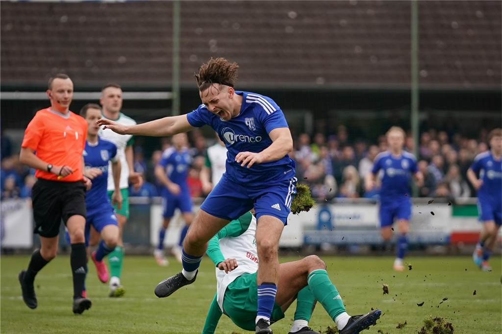 Eindrücke vom Rückspiel zwischen FC und Vorwärts Epe in der Landesliga