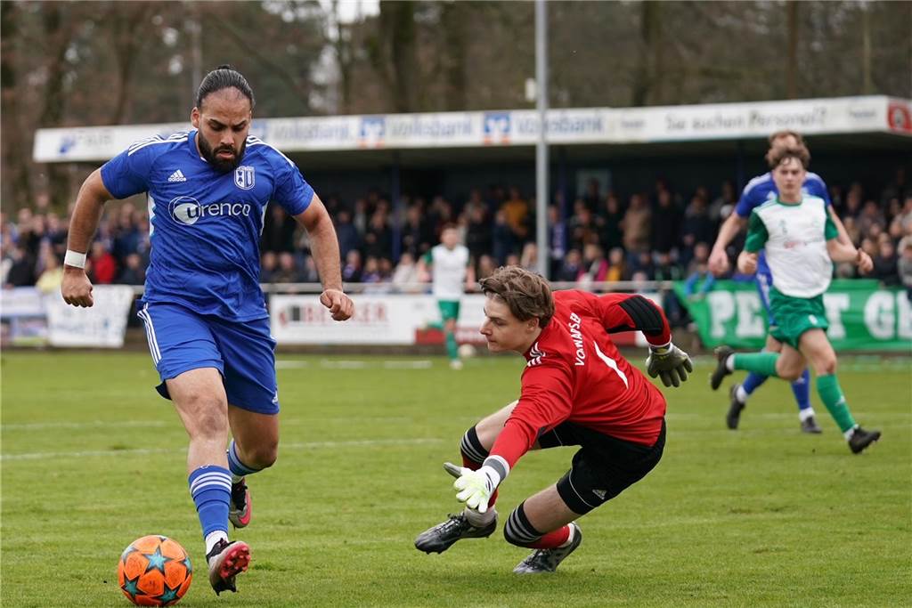 Eindrücke vom Rückspiel zwischen FC und Vorwärts Epe in der Landesliga