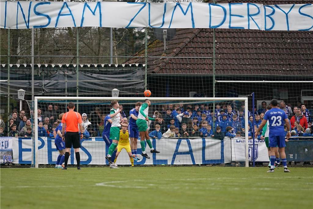 Eindrücke vom Rückspiel zwischen FC und Vorwärts Epe in der Landesliga