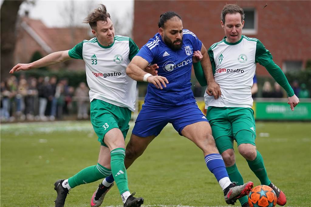 Eindrücke vom Rückspiel zwischen FC und Vorwärts Epe in der Landesliga