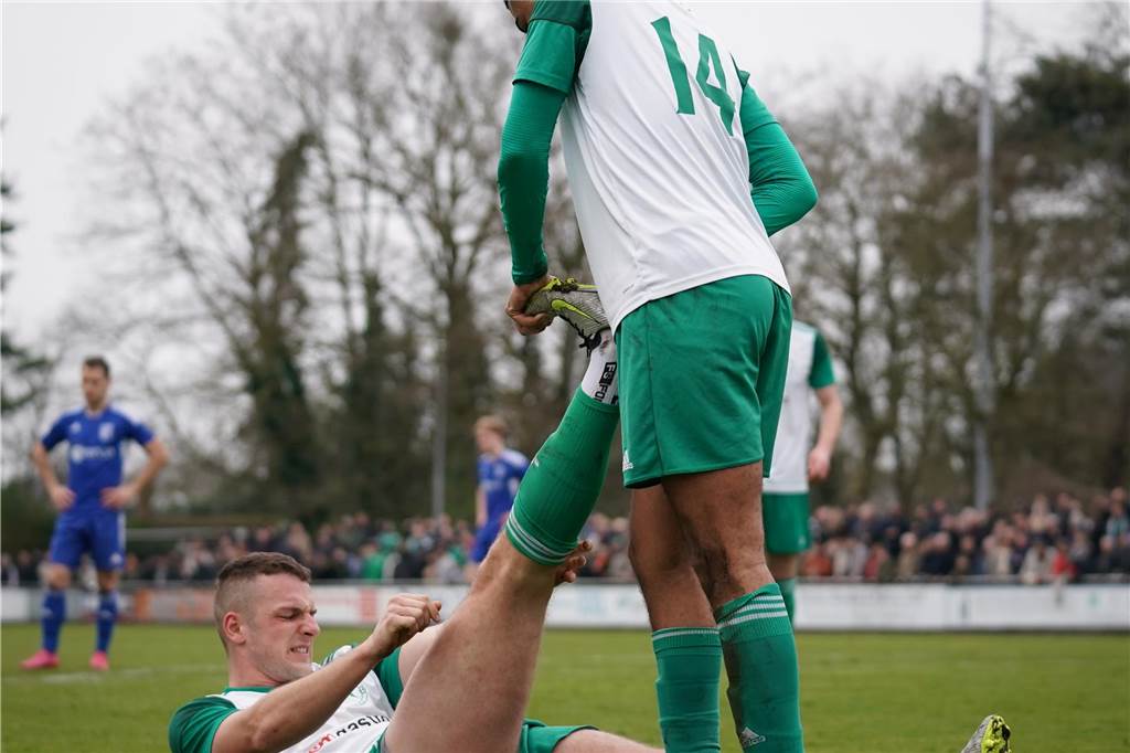 Eindrücke vom Rückspiel zwischen FC und Vorwärts Epe in der Landesliga