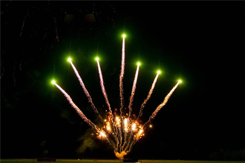 Eindrücke vom Samstagabend auf dem Drachenfest 2024