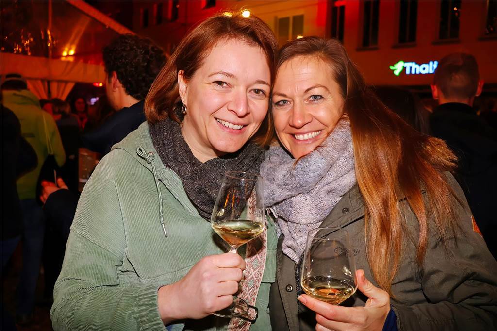 Eindrücke vom Schaukelbaum-Abend beim Winterzauber 2024 in Dorsten.