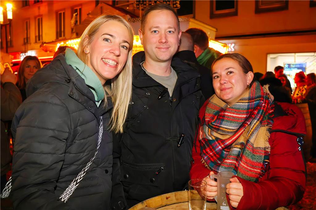 Eindrücke vom Schaukelbaum-Abend beim Winterzauber 2024 in Dorsten.