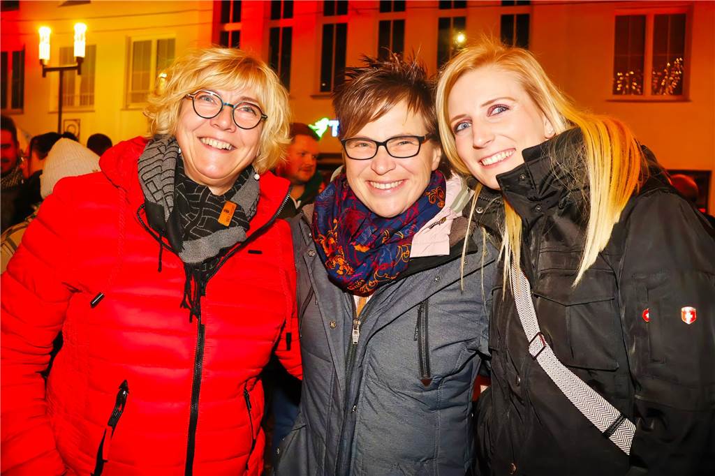 Eindrücke vom Schaukelbaum-Abend beim Winterzauber 2024 in Dorsten.