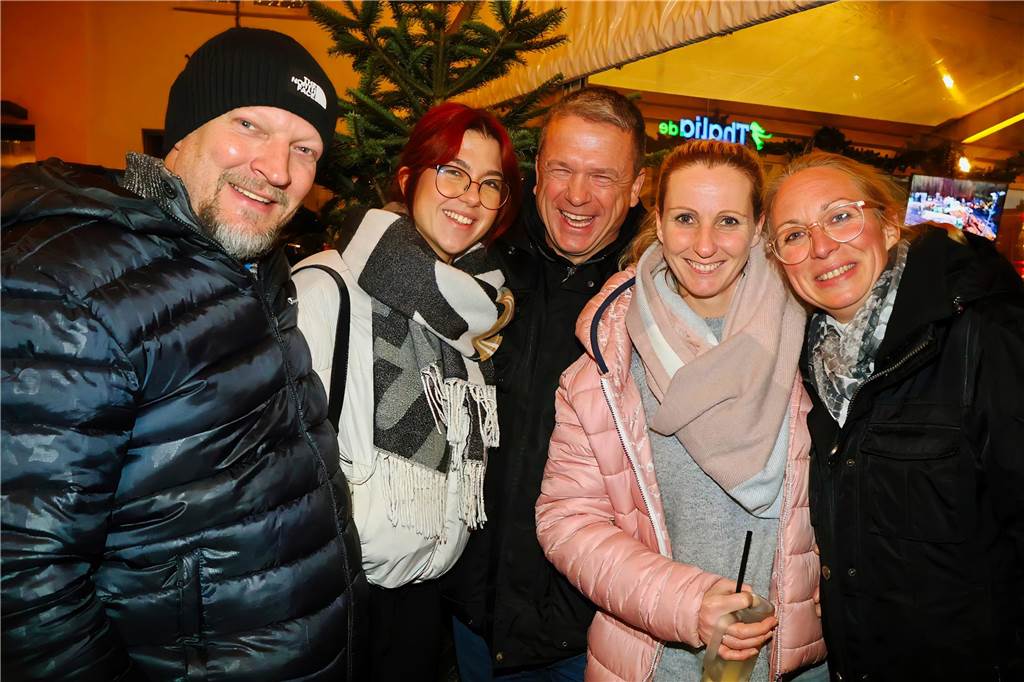 Eindrücke vom Schaukelbaum-Abend beim Winterzauber 2024 in Dorsten.