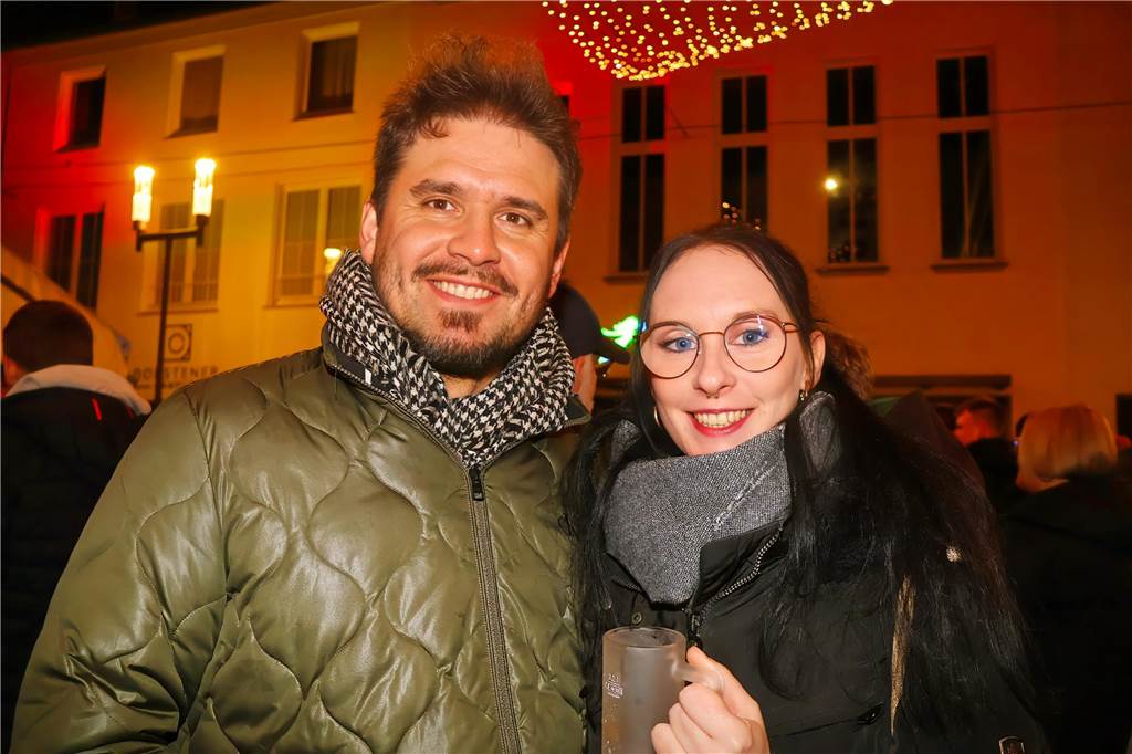 Eindrücke vom Schaukelbaum-Abend beim Winterzauber 2024 in Dorsten.