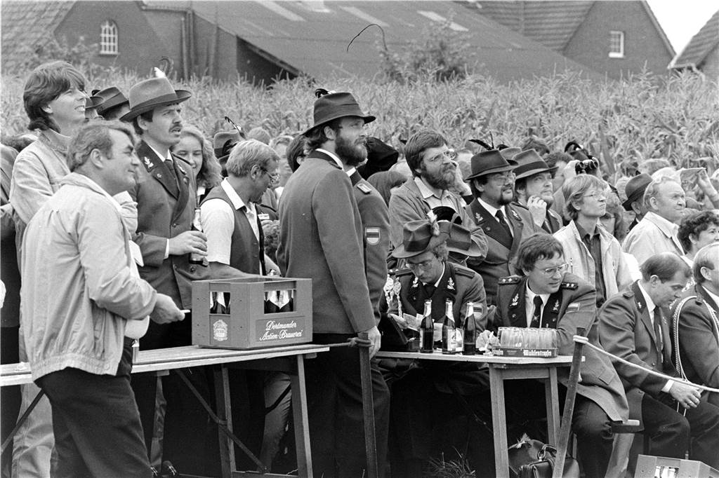 Eindrücke vom Schützenfest in Cappenberg im August 1985. 