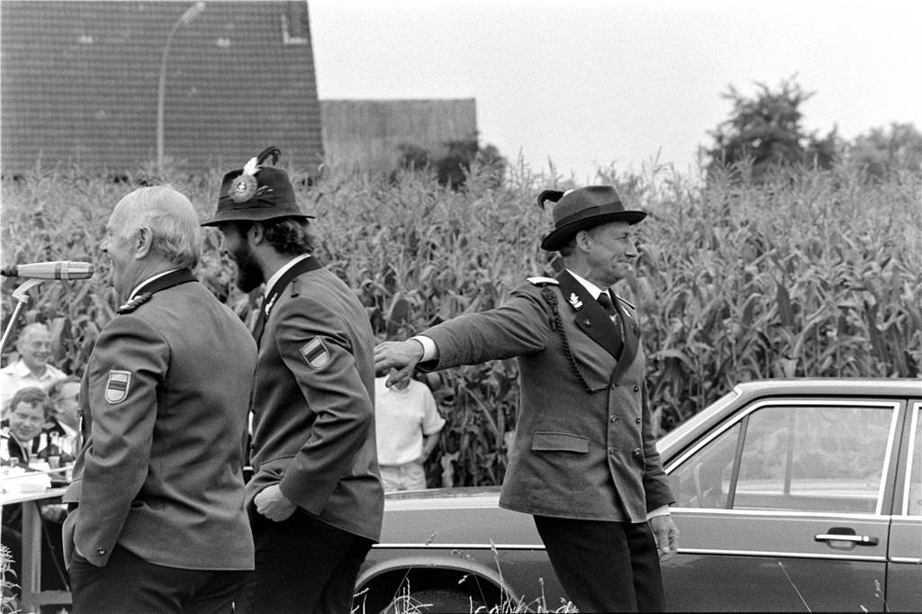 Eindrücke vom Schützenfest in Cappenberg im August 1985. 