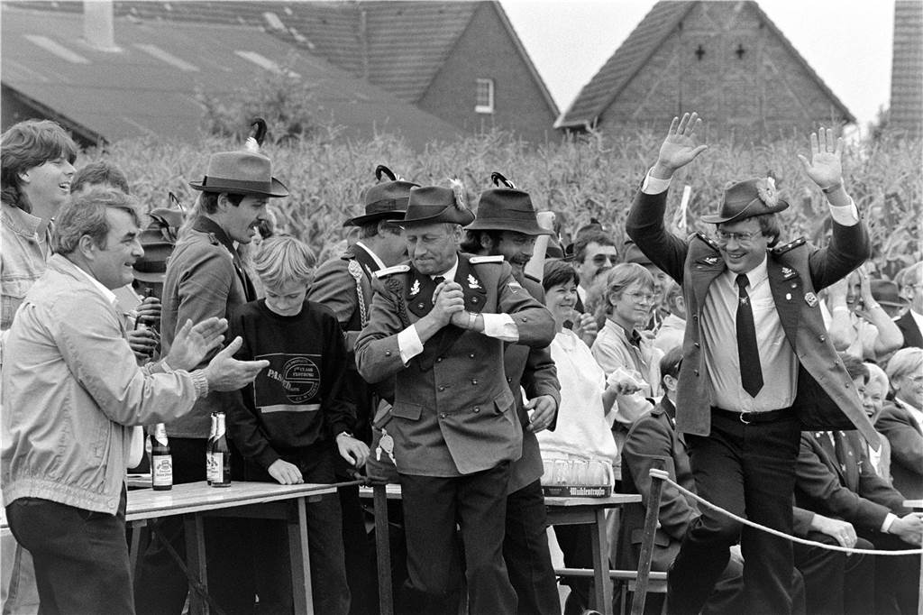 Eindrücke vom Schützenfest in Cappenberg im August 1985. 