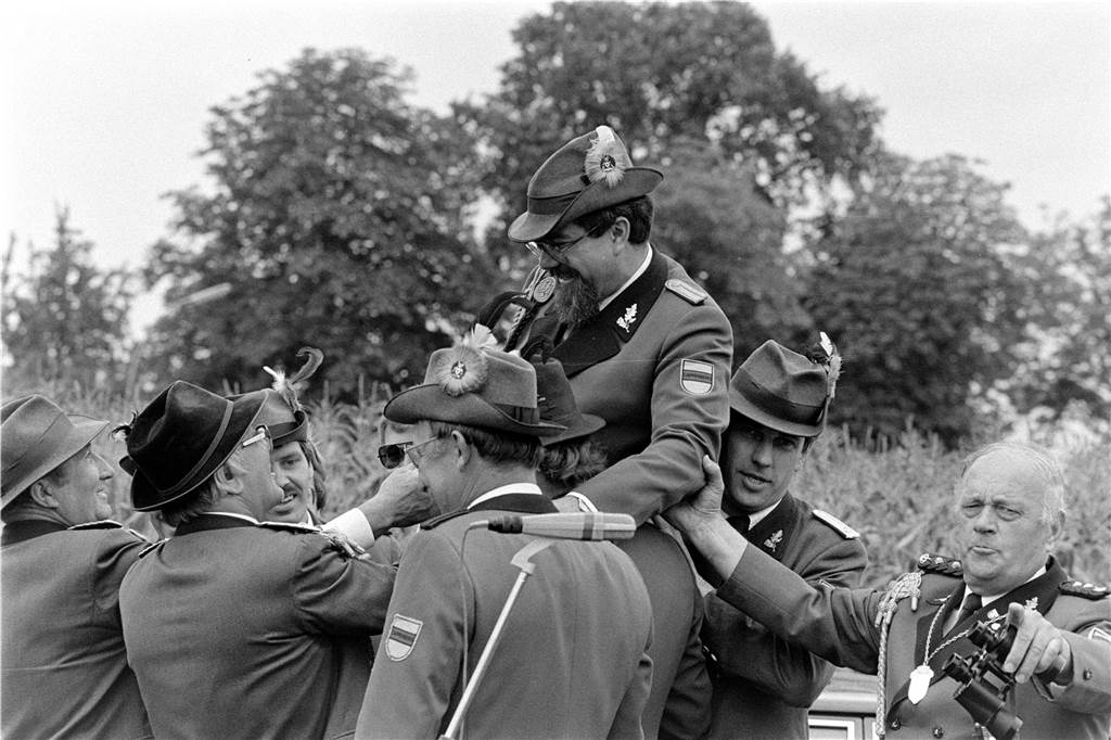 Eindrücke vom Schützenfest in Cappenberg im August 1985. 