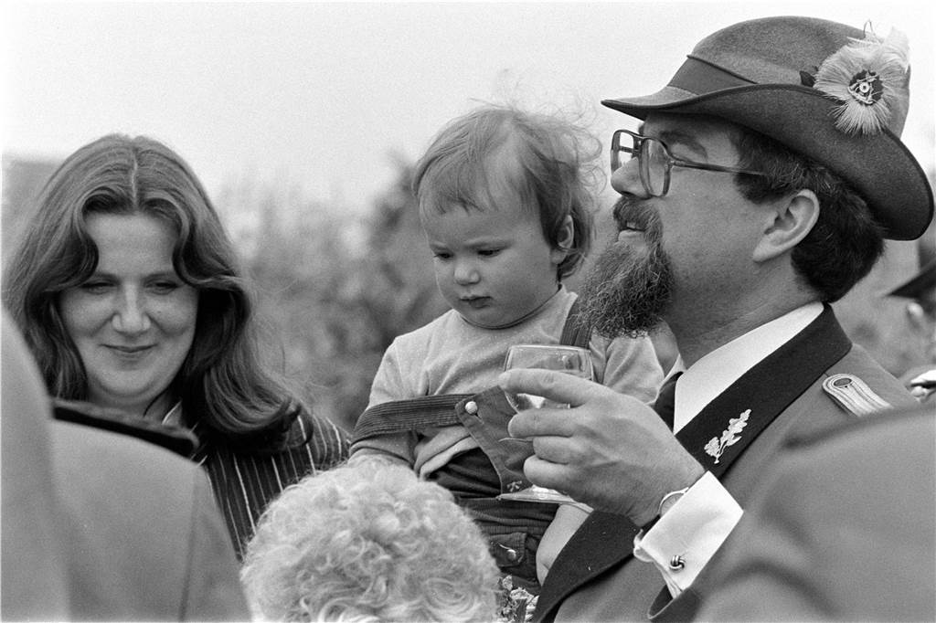 Eindrücke vom Schützenfest in Cappenberg im August 1985. 