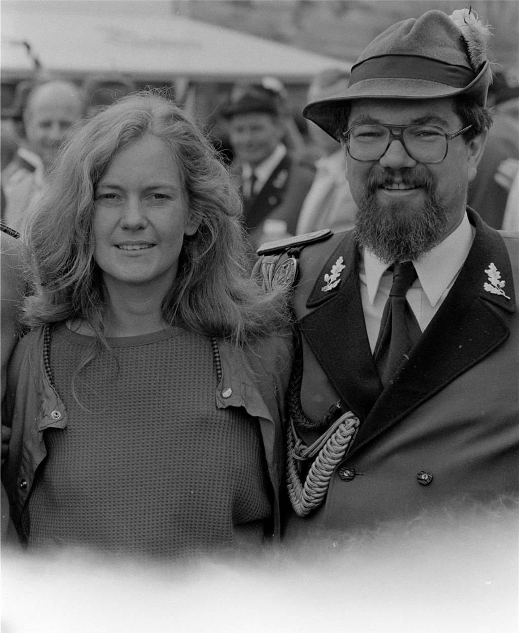 Eindrücke vom Schützenfest in Cappenberg im August 1985. 