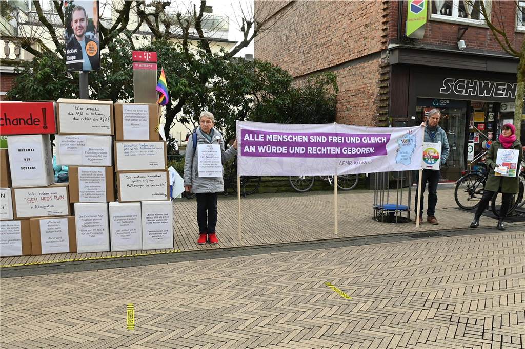 Eindrücke vom Wahlkampffinale in der Dorstener Innenstadt