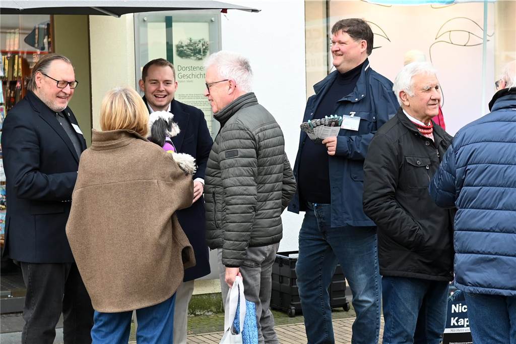 Eindrücke vom Wahlkampffinale in der Dorstener Innenstadt