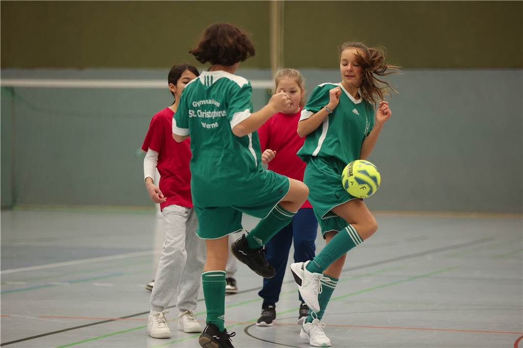 Eindrücke von den Hallenstadtmeisterschaften der weiterführenden Schulen in Werne.