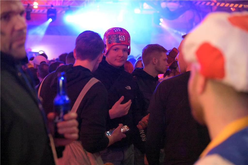 Eindrücke von der After-Zug-Karnevalsparty 2024.