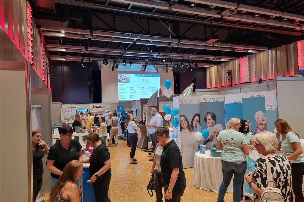 Eindrücke von der Ahauser Gesundheitsmesse 2024 an Tag I (24. August)