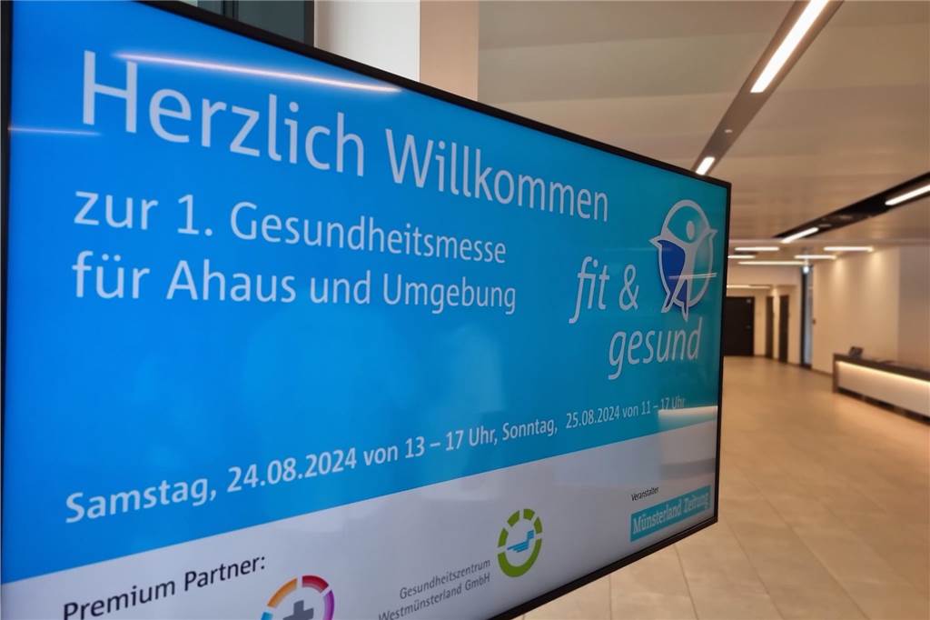 Eindrücke von der Ahauser Gesundheitsmesse 2024 an Tag I (24. August)