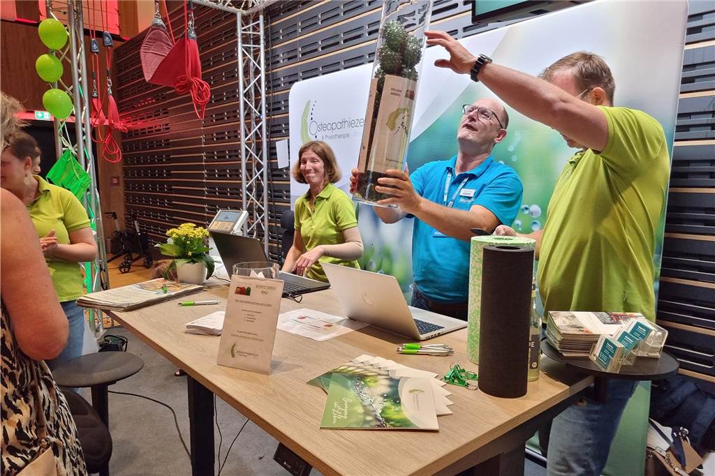 Eindrücke von der Ahauser Gesundheitsmesse 2024 an Tag I (24. August)